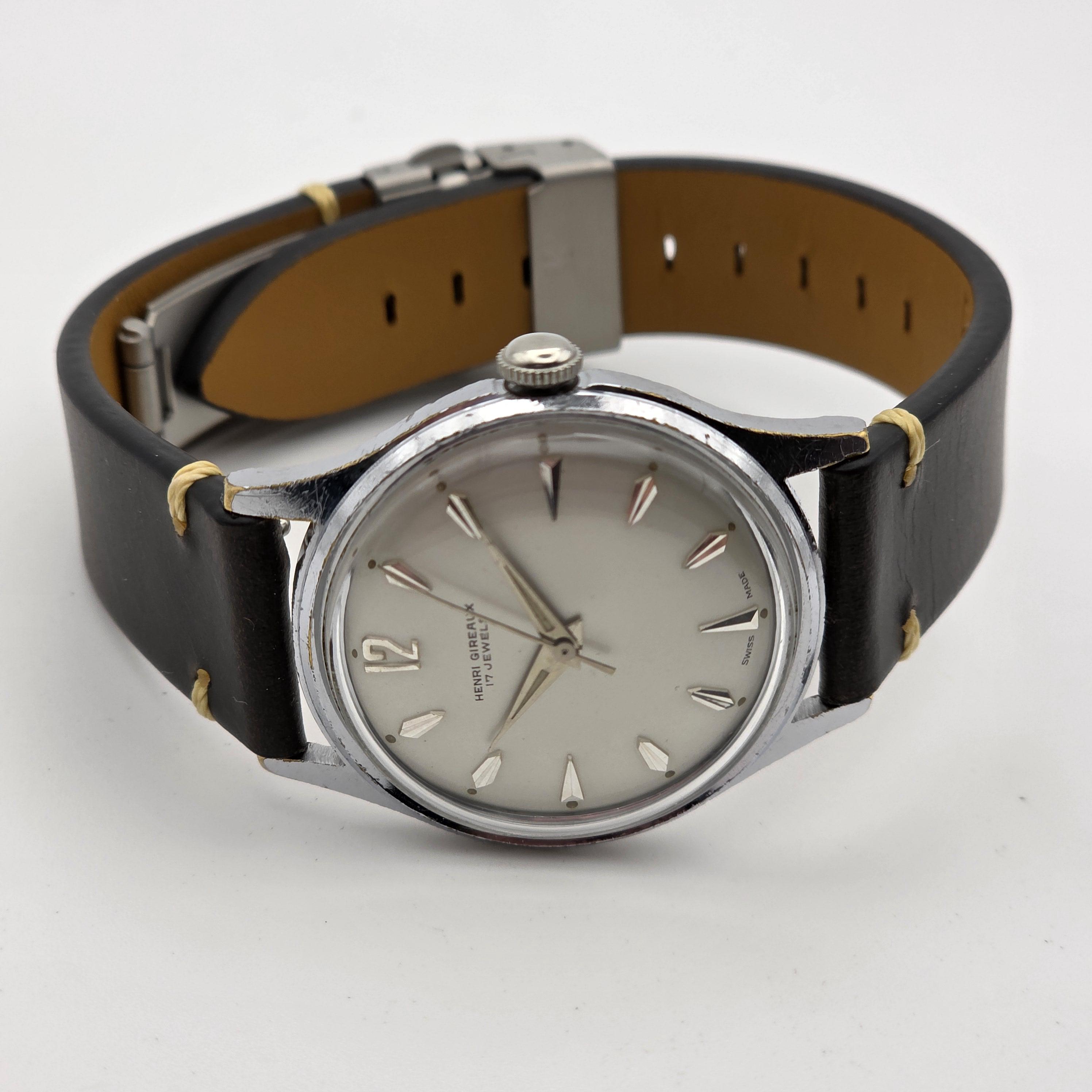 Vintage 1960s Henri Gireaux Watch - Etsy