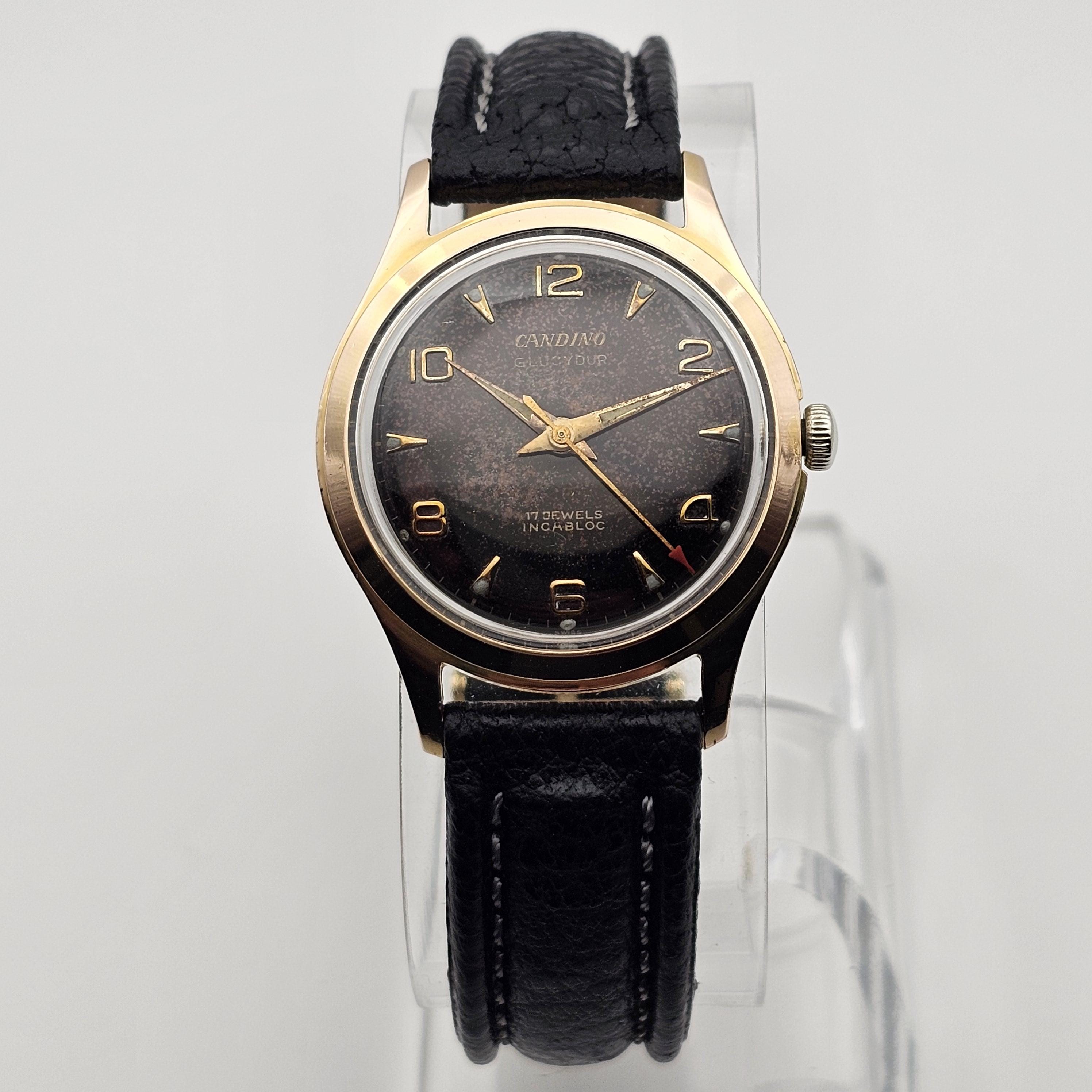 Candino Automatic Watch Candino 17 Jewels Incabloc Candino