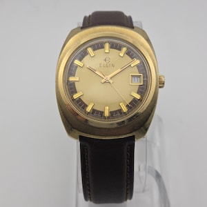 1970s Elgin Watch - Etsy