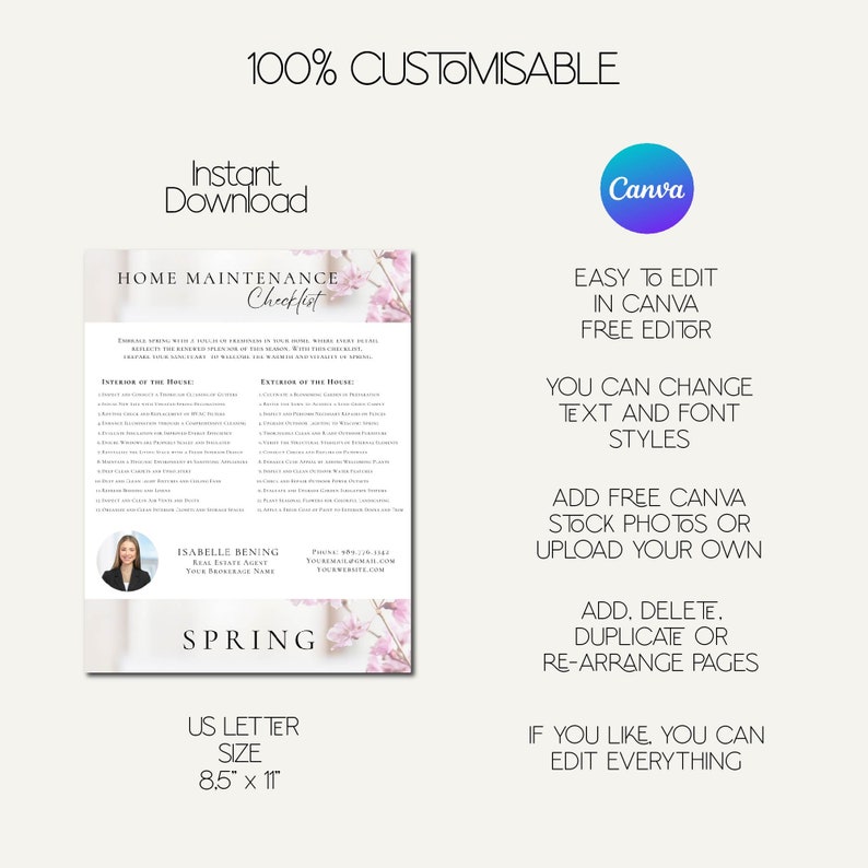 Seasonal Home Maintenance Checklist for Real Estate Agents - INSTANT ...