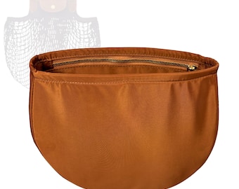 Insert for Le Pliag Filet L Mesh bag, Waterproof Purse Organizer, XS M S Large Medium Small Size Customizable
