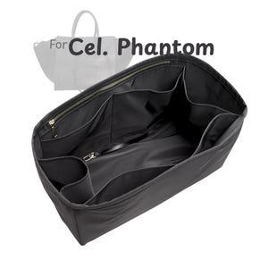 Insert for Cel. Phantom Bag, Waterproof Tote Purse Bag Organizer, Large Medium Small Cabas Size Customizable
