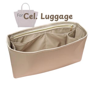 Insert for Cel. Luggage Bag, Waterproof Tote Purse Bag Organizer, Mini Micro Nano Size Customizable