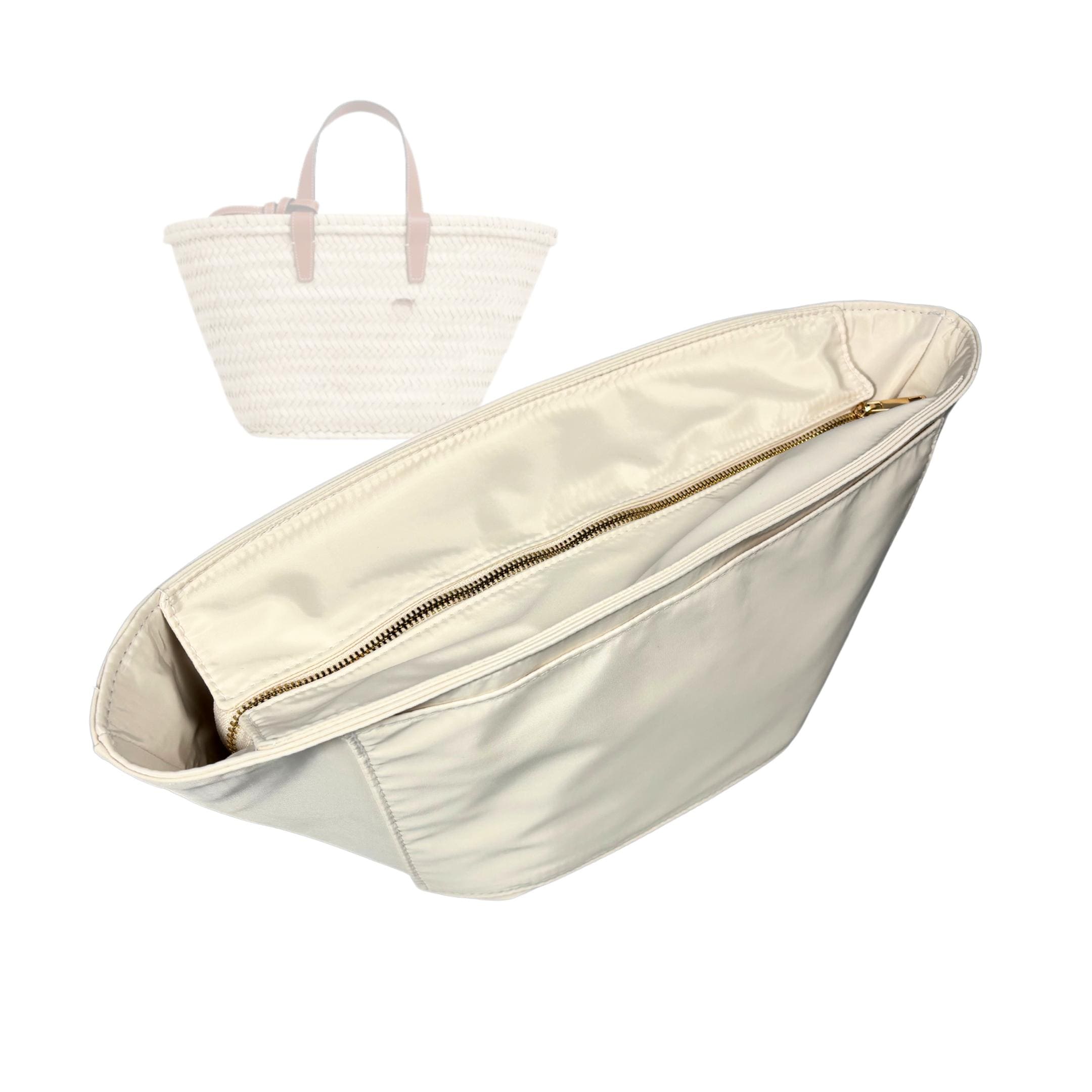 Insert for Classic Panier bag, Waterproof Tote Purse Bag Organizer, Large Medium Small Size Customizable