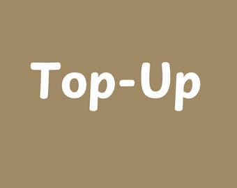 Top Up for Replacement Shipping