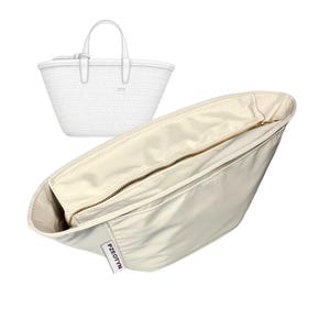 Insert for Anagram Basket bag, Waterproof Tote Purse Bag Organizer, Large Medium Small Size Customizable