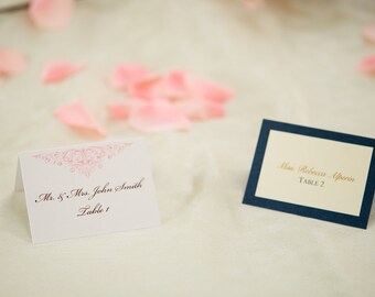 Custom Escort Cards