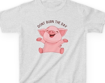 DMB Dave Matthews Band Kids Youth Pig Graphic Tshirt T Tee Dont burn the day Gorge Labor Dave