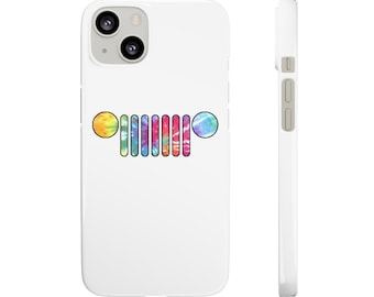 Capas de encaixe tie-dye Jeep Wrangler Grill duráveis