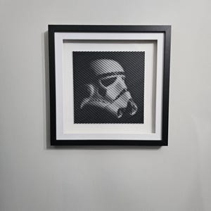 Star Wars 3D Printed Wall Art – Sci-Fi Home Decor, Unique Star Wars Gift, Star Wars Gift for Collectors