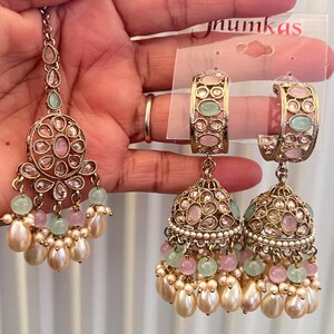 Dandi jhumki earrings discount