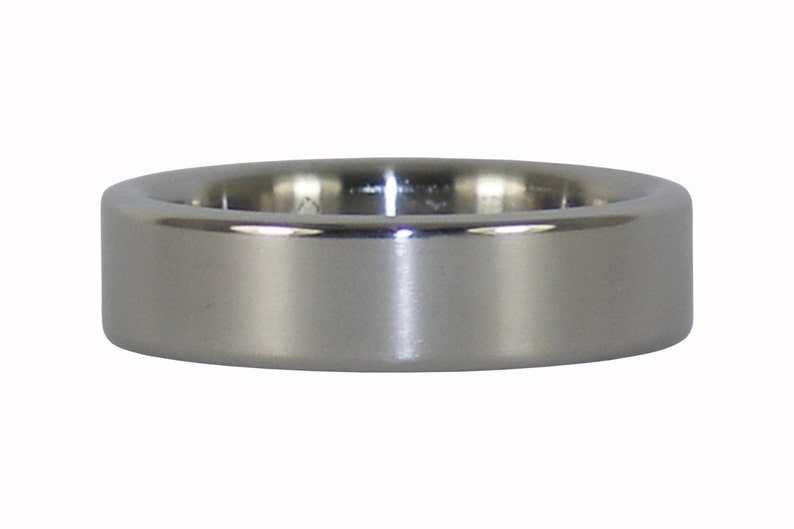 Simple Titanium Ring image 1