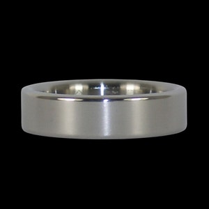 Simple Titanium Ring image 2