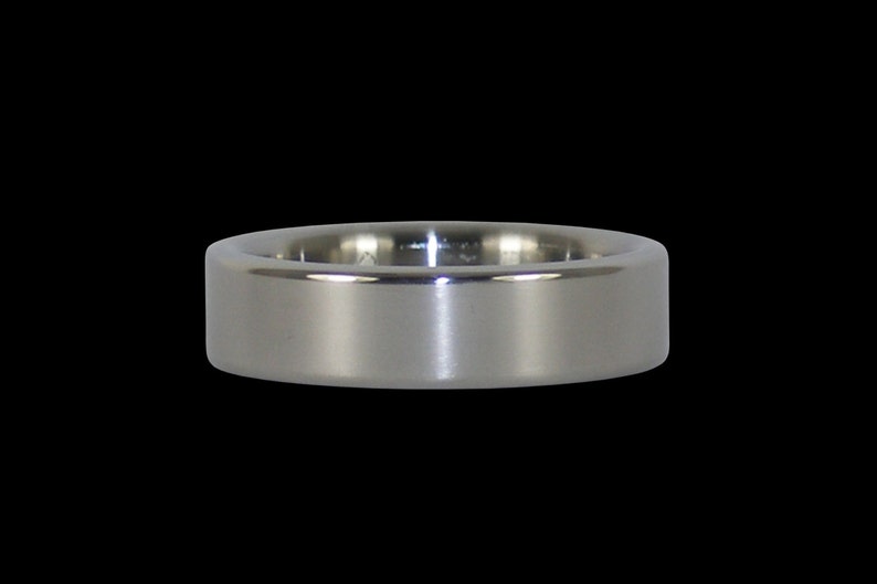 Simple Titanium Ring image 2