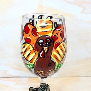 HWZQDJ Hand Painted Wine Glass-Four Seasons Tree Artisan Painted Glasses,  Ideal for White Wine, Red …See more HWZQDJ Hand Painted Wine Glass-Four