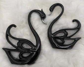 Swarovski Soulmate Black Swan #1098643 - Etsy