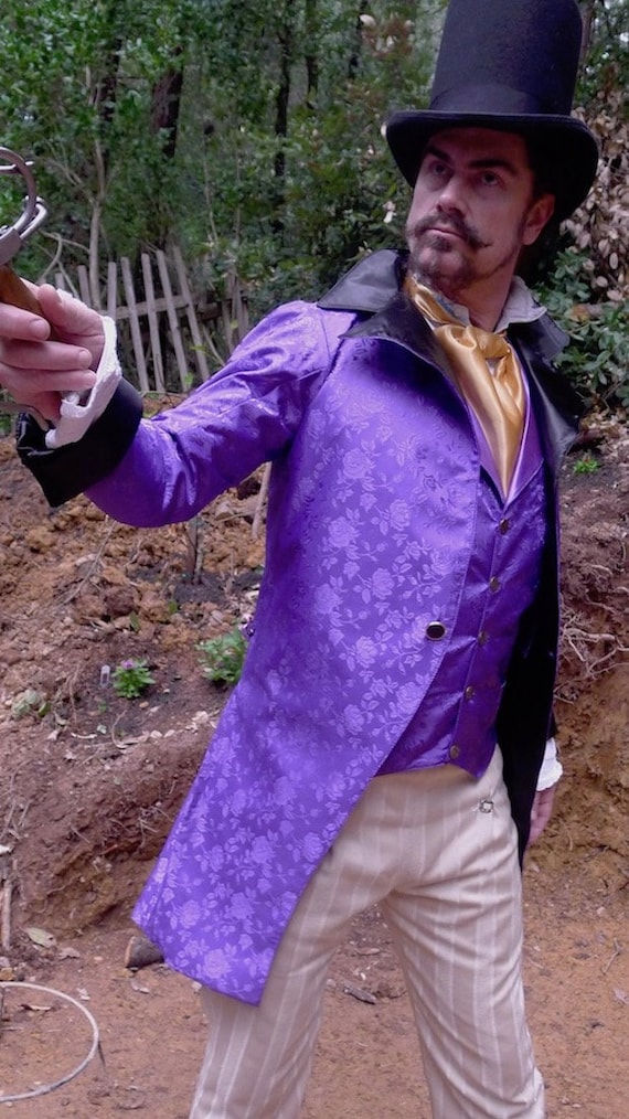 Steampunk purple sales jacket