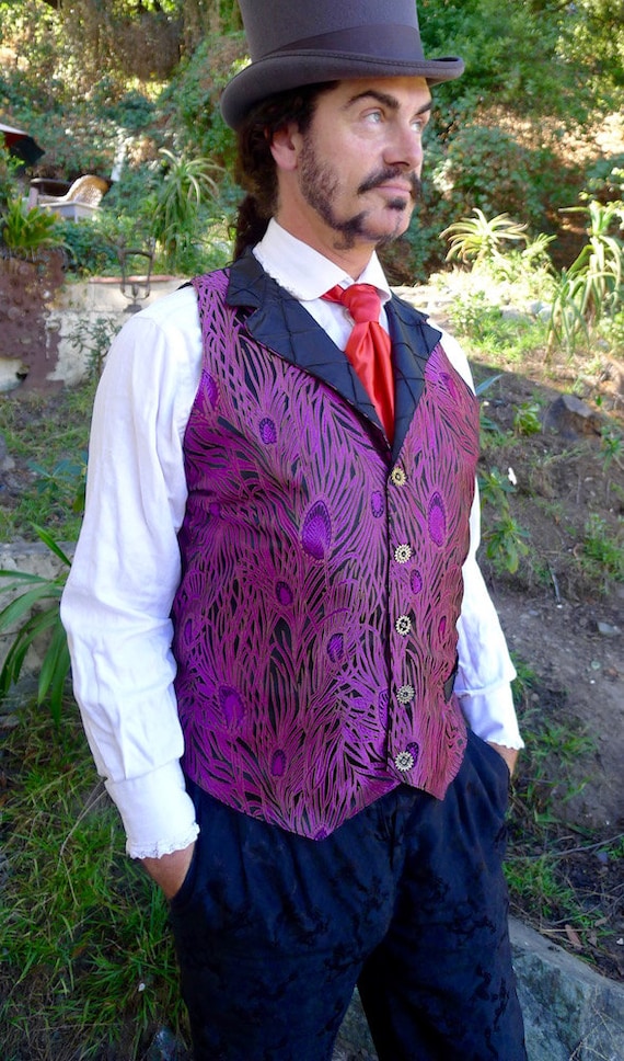 Peacock waistcoat hotsell