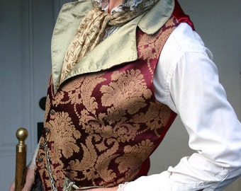 Steampunk White Frilly Shirt and Cravat