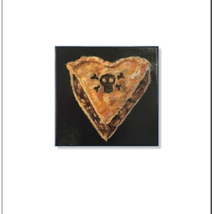 I Love Mincemeat Pie  (4 inch version print)