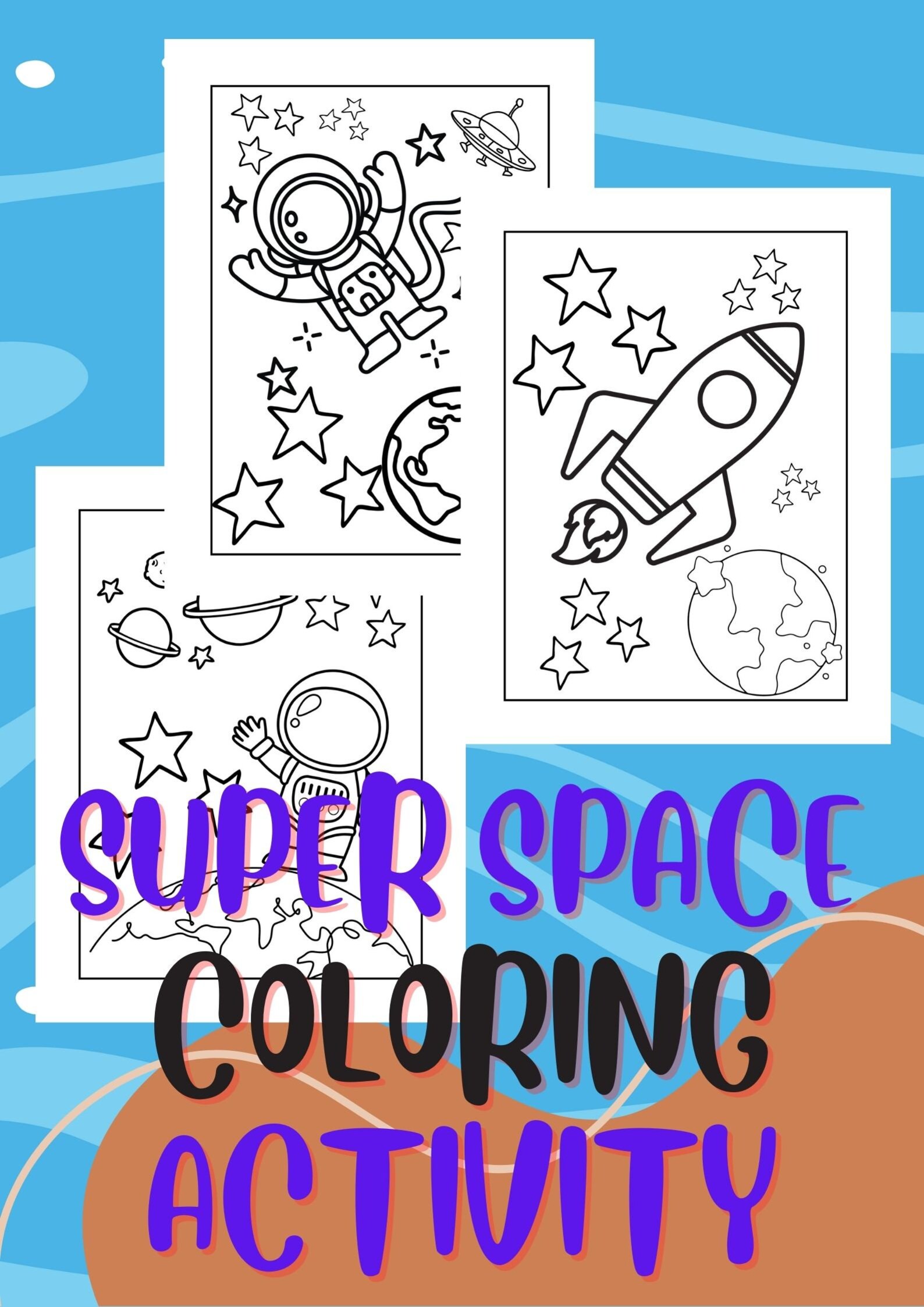 Coloring Pages, Space Coloring Pages, Spaceship Coloring Pages, Moon ...