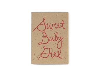 Sweet Baby Girl Card