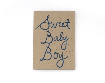 Sweet Baby Boy Card