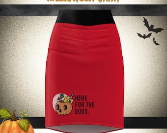 Halloween Pencil Skirt