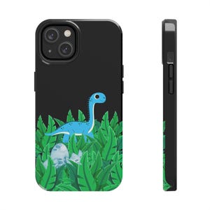 Dinosaur Phone Case, Tough Phone Cases, Cute Dinosaur Phone Cover, Dino Lover Gift, Protective Phone Case, Jurassic Phone Case
