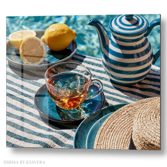 Wall Art Print – Iced Tea Cup Lemons - Still life Photography - acrylic, metal, canvas – DS0814A