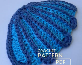 Seashell Appliqué Crochet Pattern: Sea Motif (Digital Pattern-PDF)