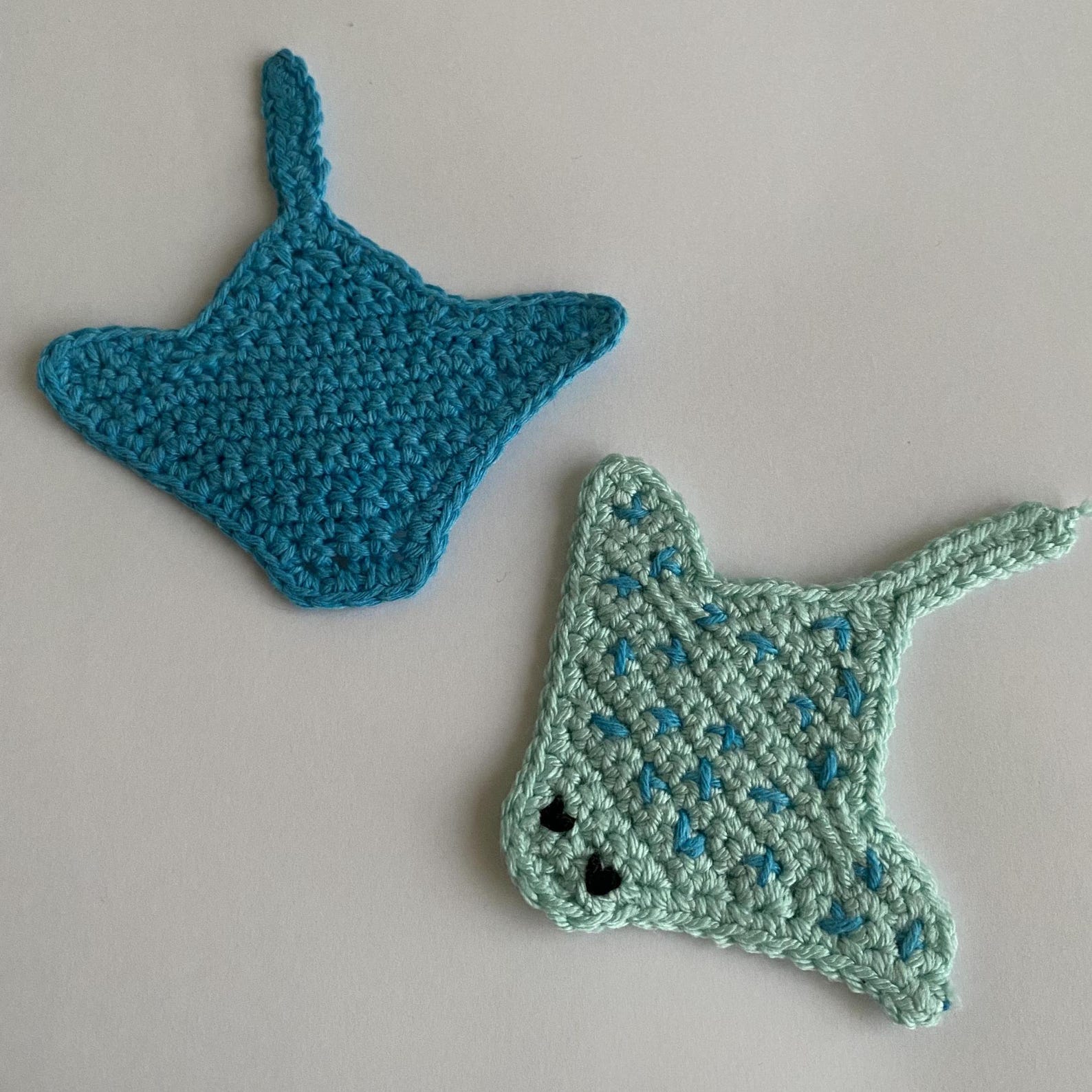 9 in 1 Sea Creatures Applique Pack PDF Crochet PATTERN Jellifish Sea ...