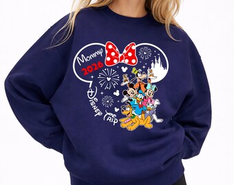 Disney Trip 2026 Sweatshirt, Disney Family Vacation Hoodie, Custom Role Disney Crewneck, Matching Disney Group Shirts, Disney World Outfit