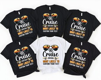 Personalized Cruise T-Shirt: Matching Group Vacation Shirts