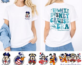 In My Disney Cruise Era Shirt Disney Wonder 2026 Cruise Shirt Matching Family Disney Cruise Tee Vacation Outfit Cruise Trip tee Mom Dad Kids