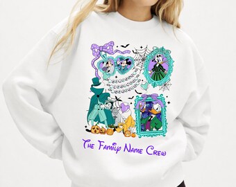 Disney Halloween Hoodie, Family Crew Halloween Sweatshirt, Disney Halloween Shirt, Spooky Family Shirt, Disney Halloween Crew 2026