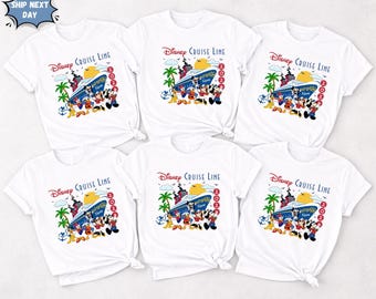 Disney Cruise Line 2026 Matching Family Shirts Custom Name Cruise Vacation Shirt Disney Trip Tee Cruise Outfit Family family cruise shirts