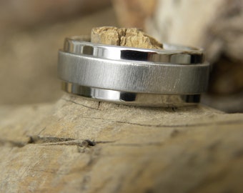 Mens, Ladies, Titanium Ring, Wedding Band, Beautiful Style