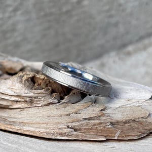 Modern Titanium Ring, Wedding Band, Ladies, Men, 4mm Width