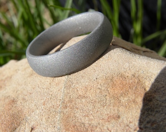 Sandblasted Titanium Ring, Made to Order, For Men or Women