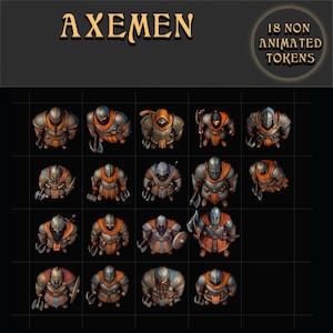 Dnd Tokens Pack for VTT, Dwarven Infantry - Etsy