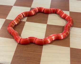 Twistable Snake Desk Toy Stress Relief Fidget String MultiColor Durable Material