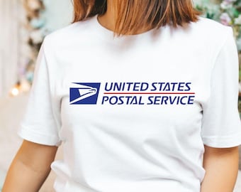 USPS Postal Worker Office T-Shirt: United States Mail Carrier Uniform Tee