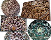 6x Mandala BEST SELLER Bundle 3D Multilayer Wooden Engraved Laser Cut File, Decoration Ornament Glowforge Make, Svg Dxf Ai Download File