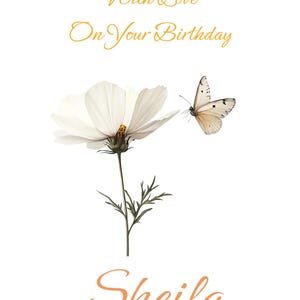 Carte d'anniversaire, carte d'anniversaire personnalisée, carte d'anniversaire personnalisée