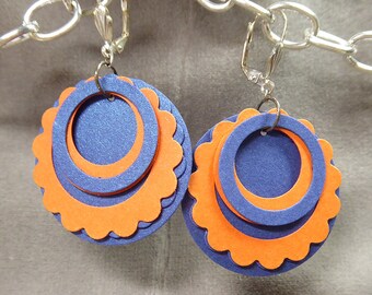Paper earrings from beccasblend