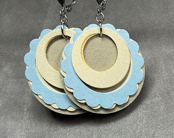 Unique Paper Earrings from beccasblend