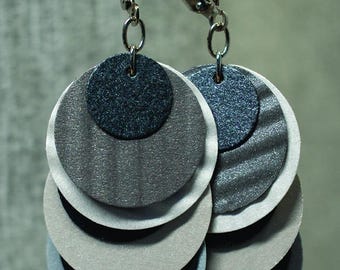 Silver Paper Earrings from beccasblend