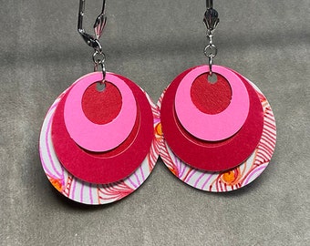 Unique Paper Earrings from beccasblend