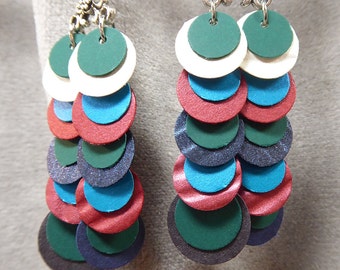 Paper earrings from beccasblend